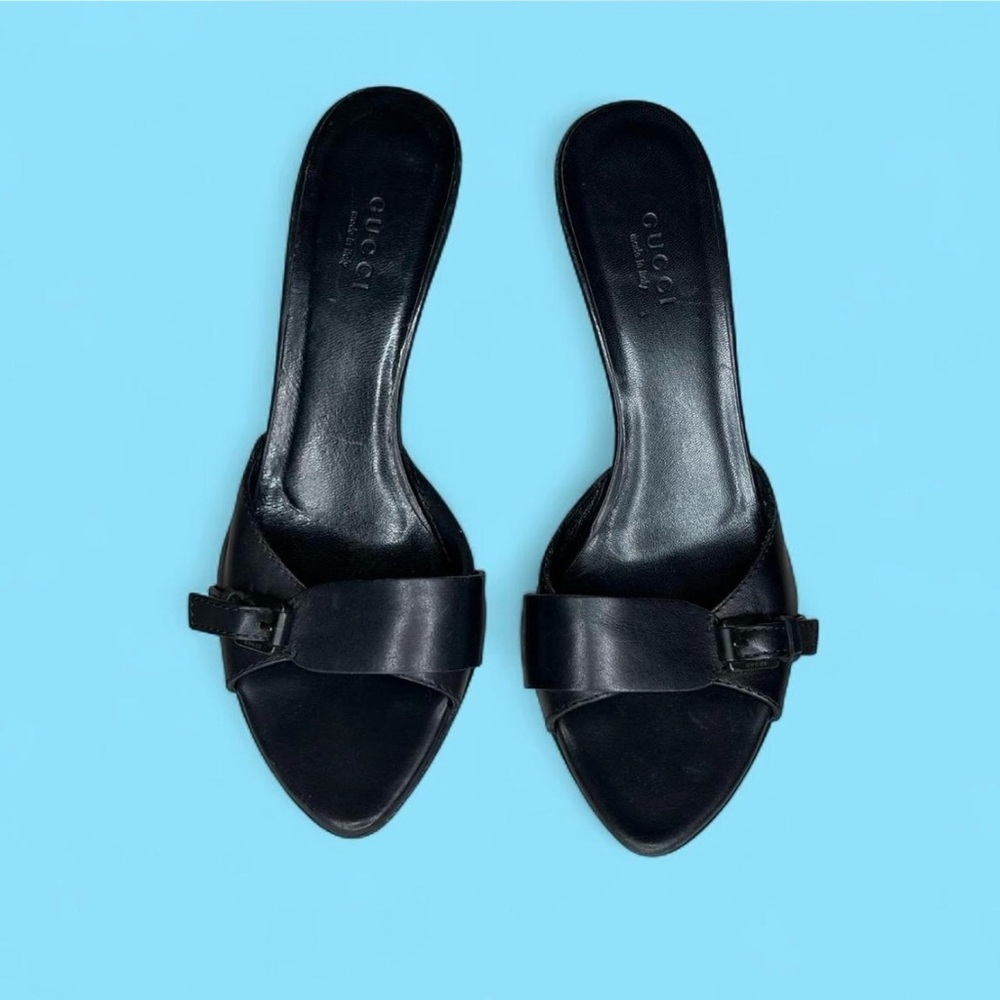 Gucci Black Women's Slide Sandals